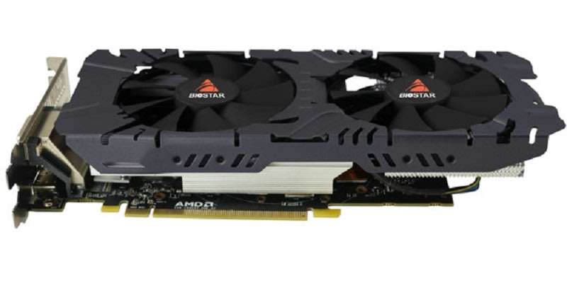 WOW!!! MASSIVE!!! Biostar RX580 4GB Monster Gaming Graphics Card