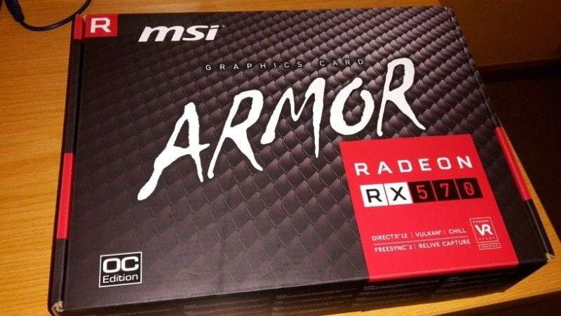 LATE ENTRY!! MSI Armor RX570 4GB OC Graphics Cards!!