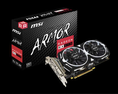 LATE ENTRY!! MSI Armor RX570 4GB OC Graphics Cards!!