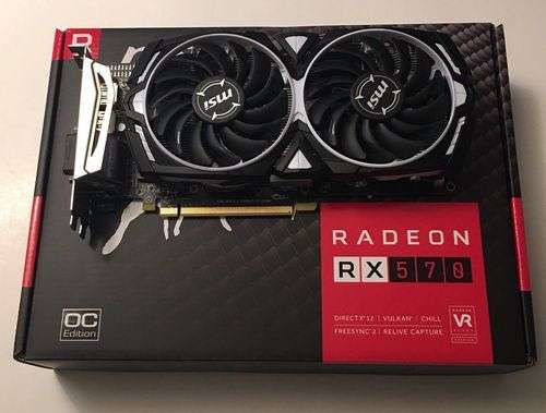 LATE ENTRY!! MSI Armor RX570 4GB OC Graphics Cards!!