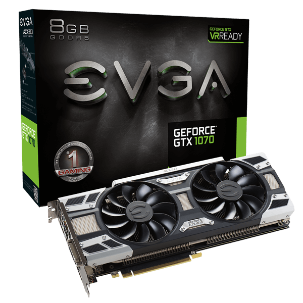 EVGA ACX 3.0 GTX1070 8GB!!! Original Packaging