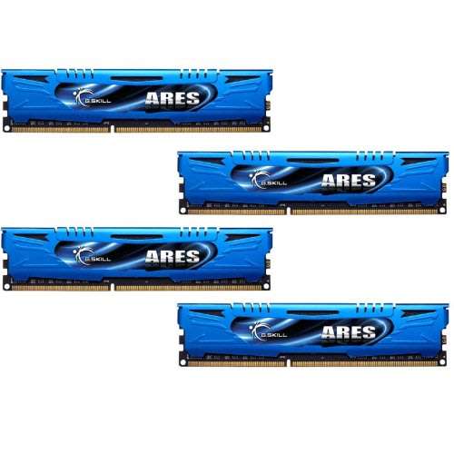 16GB G-Skill ARES Gaming Memory BLUE - 4 x 4GB
