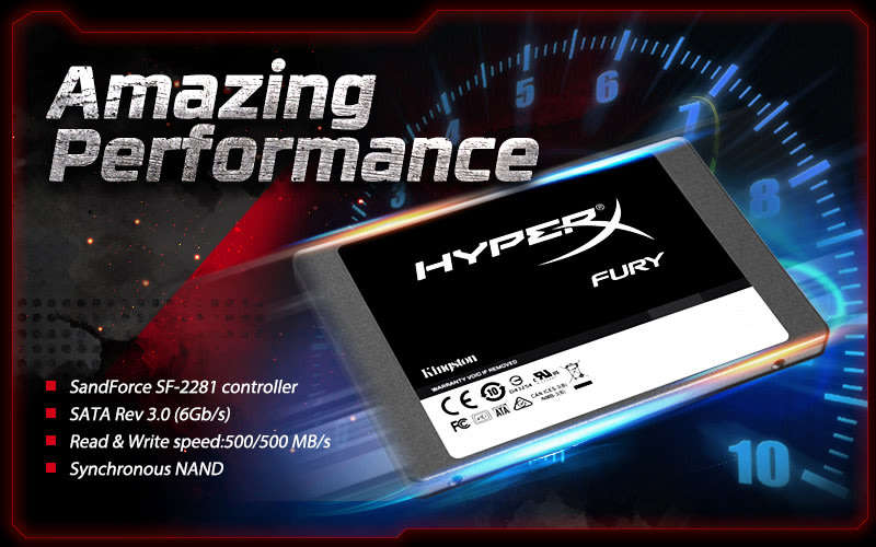 AMAZING QUALITY!!! Kingston HyperX Fury 120GB Superfast SSD!!! Excellent Great Condition