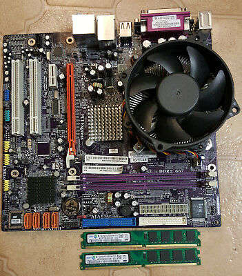 2 x 775 Combos, Motherboards, CPU's, Backplates, Memory, Power Supply, etc.