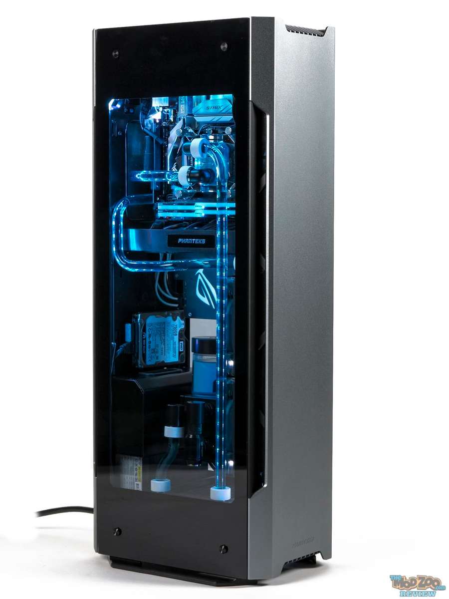 ***WOW*** One of A Kind!! PHANTEKS Evolve SHIFT x Gaming Case!!  Tempered Glass etc!!
