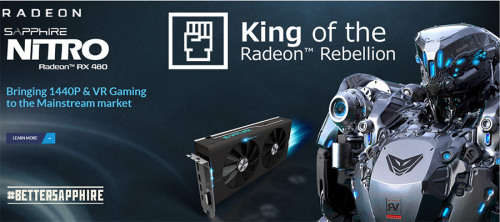 *WOW* SAPPHIRE Nitro + OC RX480 4GB Graphics Card** Lekker Gaming!!!