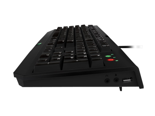 **ULTIMATE GAMING** RAZER BLACKWIDOW Mechanical Gaming Keyboard with Sound & USB Passthrough!!!