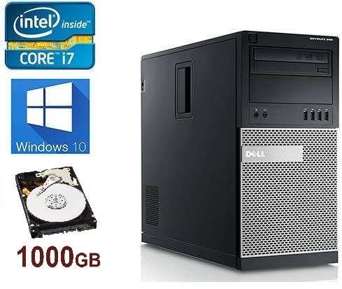 **AMAZING** DELL 9010 i7 PC!!! i7 3.90Ghz, 16GB Mem, 1000GB HDD