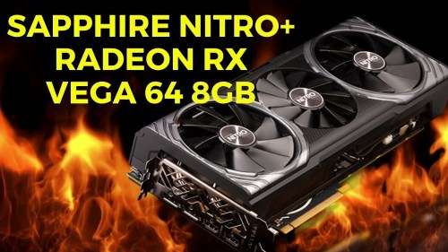 **WOW** SAPPHIRE NITRO VEGA 64 8GB, Lekker Gaming!!