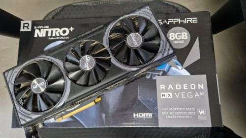 **WOW** SAPPHIRE NITRO VEGA 64 8GB, Lekker Gaming!!