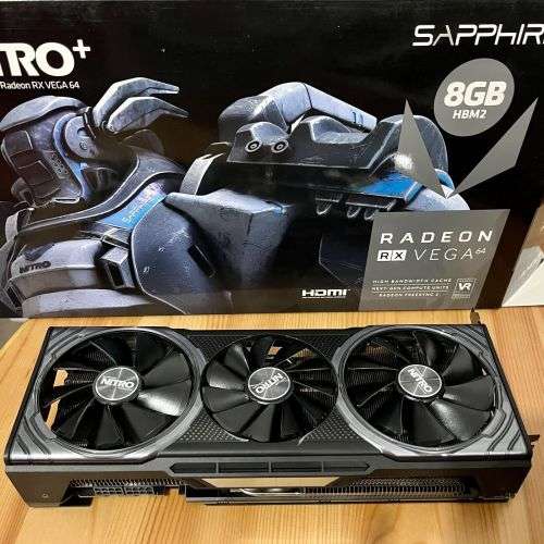 **WOW** SAPPHIRE NITRO VEGA 64 8GB, Lekker Gaming!!