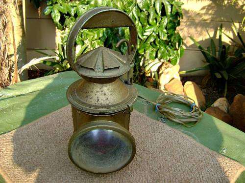 Vintage S.A.R. Railway Lamp (with 220V globe and optional burner)
