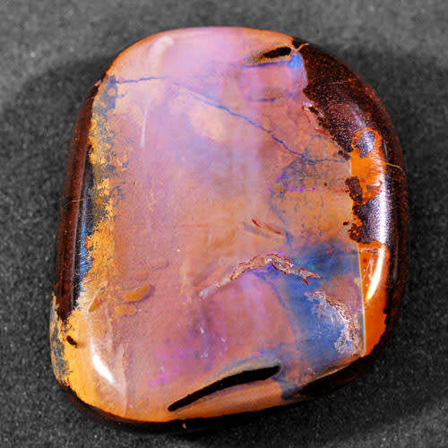Genuine Australian LARGE 94.20ct. Violet-Pink Crystal Boulder Opal