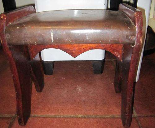 Vintage milkmaid stool