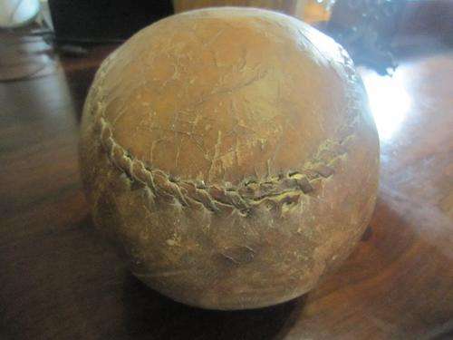Antique medicine ball