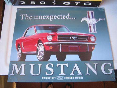 Mustang Sign by Ford Company USA