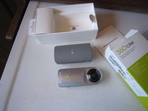 L. G. 360 CAM  360 IMAGE CAPTURE COMPACT SPHERICAL CAMERA