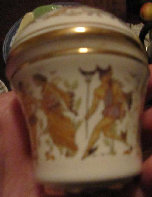Cream Perfume Jar