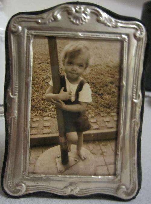 Hallmarked silver frame