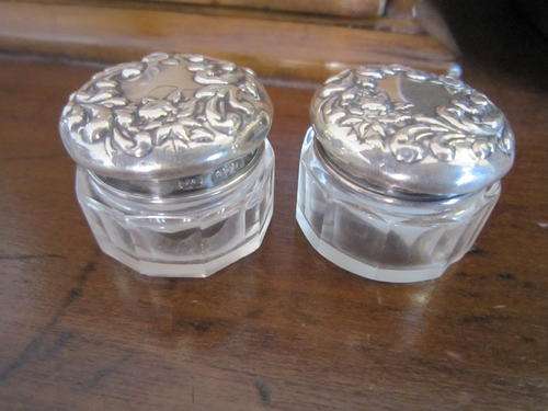 Art Nouveau trinket bowls - Chester 1906