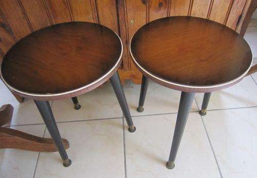 Pair of retro tables