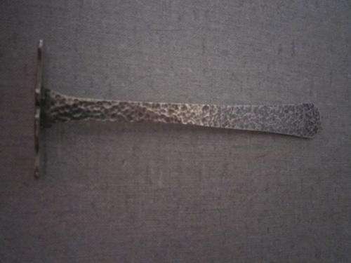 Solid Silver food pusher