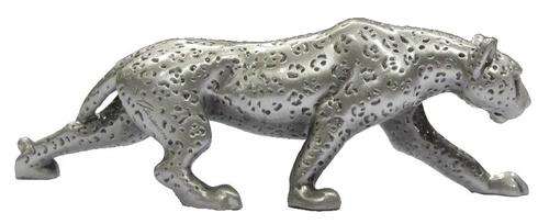 PEWTER LEOPARD WALKING