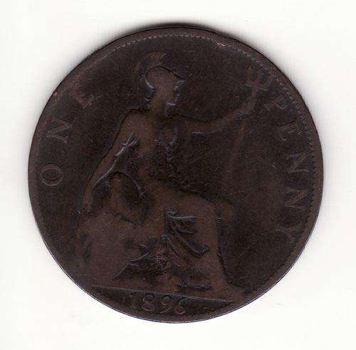 British 1896 1 Penny