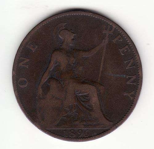 British 1896 1 Penny