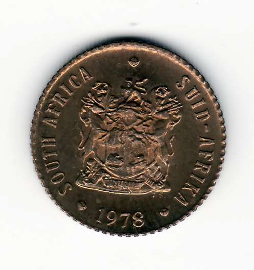 Nice 1978 RSA Half Cent Only 37000 Minted