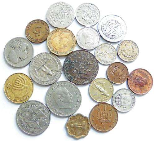 World Mix 20 Coins No Duplicates