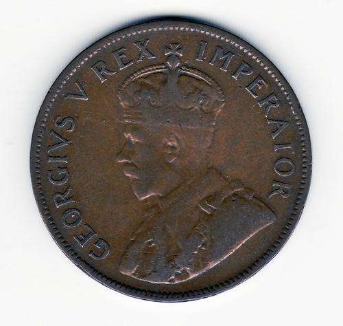 1931 SAU 1 Penny Low Mintage Only 284000 Minted