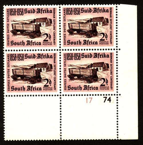 Control Block SACC 167 Centenary of Arrival of German Settlers UMM