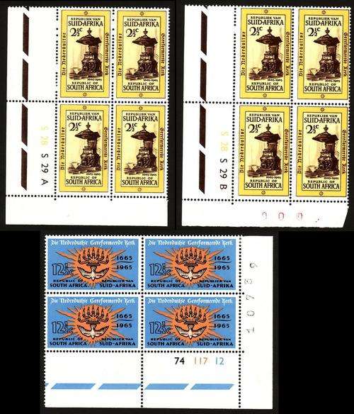 Control Block SACC 252 A & B Plus SACC 253 Tercentenary of Dutch Reform Church