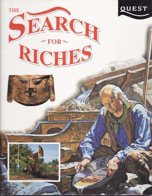 3 different books about: The Search For Wealth, Search For Riches & Family Life in Saxon Britain