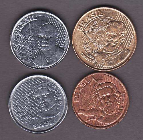 Brazil 4 Mixed Coins