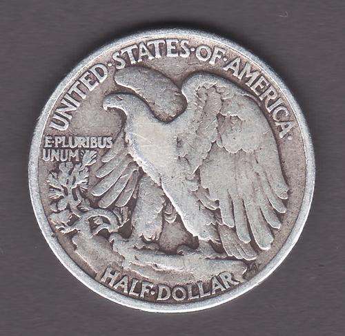 USA 1943 Half Dollar .90 Silver R70 f or R135 vf