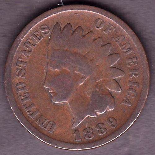 USA 1889 1 Cent R35 f or R60 vf