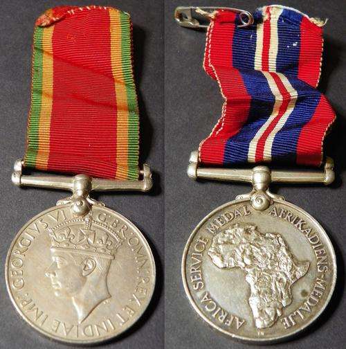 WWII 2 x Medals Awarded to D. Jacobs C318816 With Ribbons