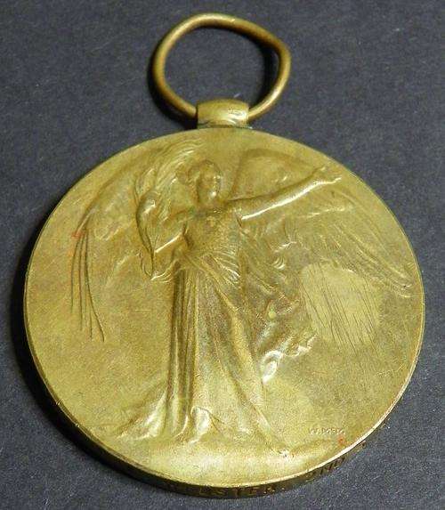 Full Size Medals WWI The Great War Medal Awarded to PTE P.C.S. Webster 2nd S.A.I.