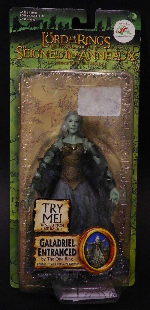 The Lord of The Rings. The Fellowship of the Ring. Galadriel Entranced by the Ring Figurine