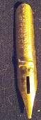 BRASS COLOURED PEN NIBS
