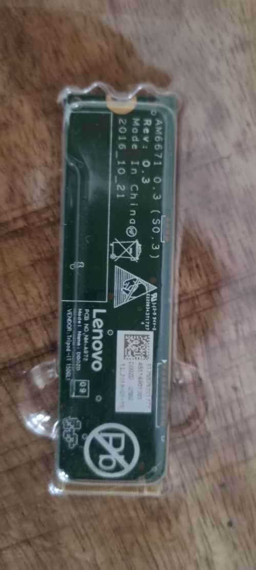 256GB PCIe NVMe SSD (Gen 3)