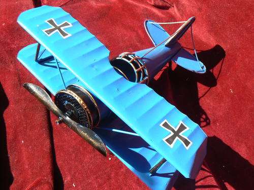 BLUE GERMAN FIGHTER PLAIN TO COLLECTION