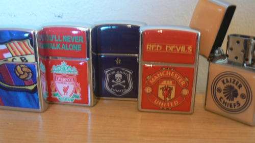 Soccer fans here we are get your team lighter or complete collection