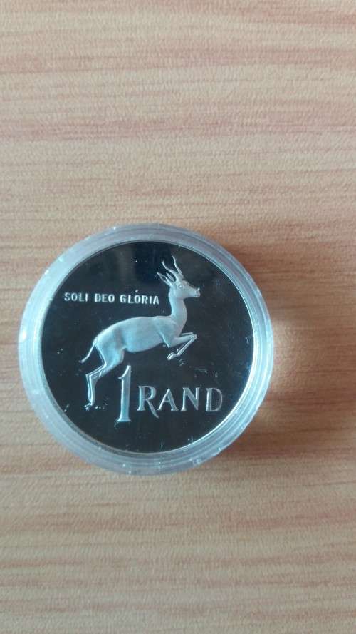 ** Amazing 1989 Proof Silver R1 Coin @ R1 Start  **