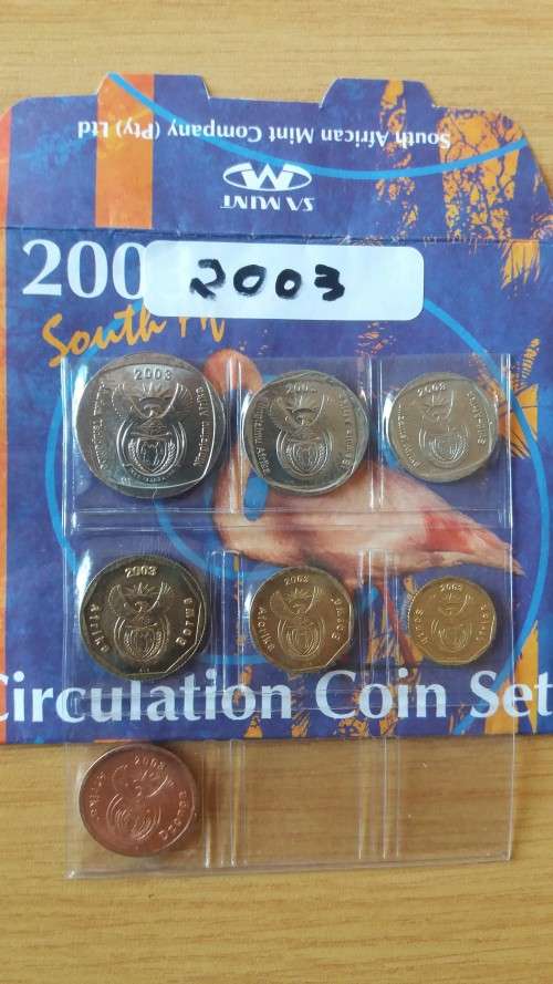 Rare 2003 Circulation Set. Mintage of only 1380