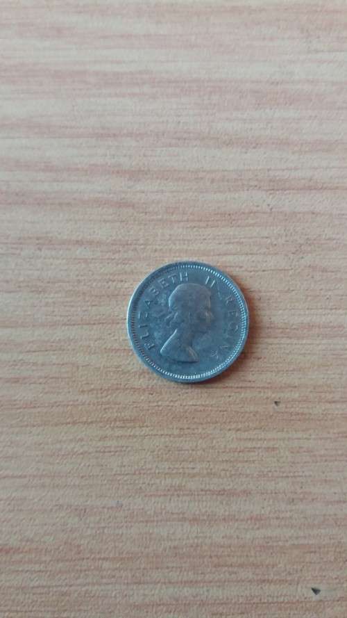 Nice 1960 Sixpence.
