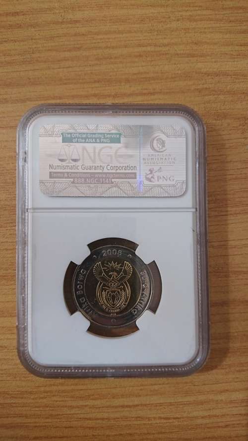 2008 Mandela R5 Graded MS 67