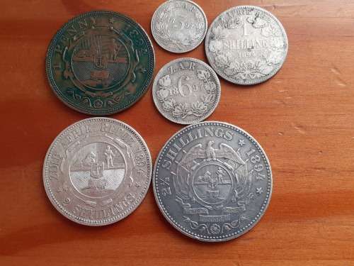 **** Rare 1894 Coin Set with rare One Penny ****